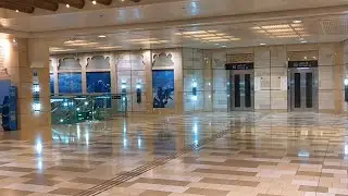 The Most beautiful metro in the world...The Dubai Metro..a tour of Al Ras metro station..
