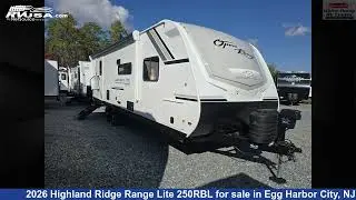 Remarkable 2026 Highland Ridge Range Lite Travel Trailer RV For Sale in Egg Harbor City, NJ