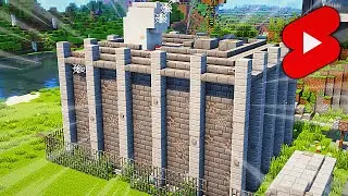 House in Minecraft | Timelapse #Shorts