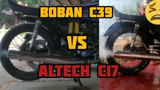 cek sound BOBAN C39 dan Altech C17 || Knalpot RX king bobokan BANDUNG