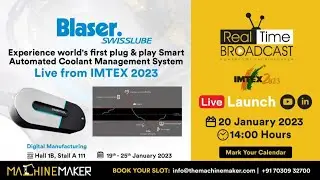 Witness the Live launch of Liquidtool - a Smart Automated Coolant Management System, at IMTEX 2023