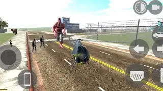  red Hulk vs zombie army indian bike driving 