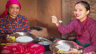 साउन १५ विशेष, यसरी खिर बनाएर खायौं हामि सासु बुहारीले || Rice Pudding || KanchhiKitchen New recipe