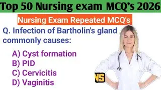 Top 50 Nursing Mcq | Nursing mcq questions | nursing exam preparation | staff nursing officer mcq