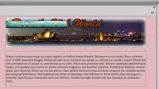 Adding a header image to your web page
