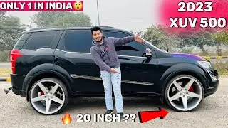 😱😱ये हे  Black Mafia Xuv500🔥🚀 Full Modified 20Inch Alloy Wheel😱 2.5 लाख की Modification