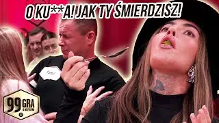 Wątróbka z dorsza, wasabi i inne śmierdzące rzeczy 🤮co zjedli uczestnicy?🥘| 99 - Gra o wszystko. VIP
