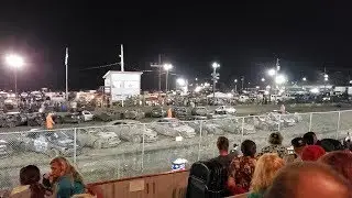 2019 Schaghticoke Fair Demolition Derby - Compacts + 4 Cylinder Feature