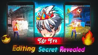 @TgrYrz13  Editing Secret Revealed ✅🔥😍 / Free fire Short Video Editing like Tgr yrz
