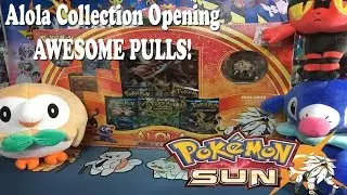 Pokemon Sun Alola Collection Box Opening - Awesome Cards!
