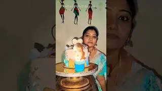 fire blow cake trending #glittercake #trendingcake