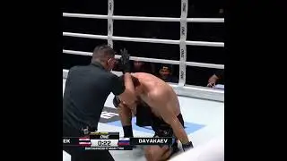 Absolute MADNESS 😱 Rambolek shuts down Abdulla Dayakaev in Round 2 for his fifth straight win!
