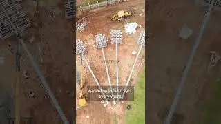 LED Stadium Light Installation - Heavy Duty | Veltrox