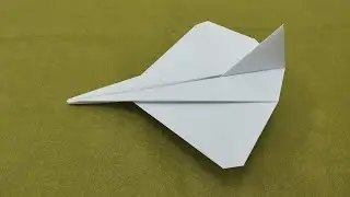 Оригами Convair XF-92A | Как легко сделать Convair XF-92A | Самолет оригами