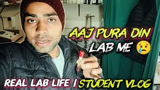 Student Life Reality | Pura Din Lab Me Kaam 😓#vlog 