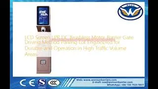 Durable Parking Barrier Gate DC Motor