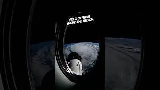 Как выглядит ураган Милтон из космоса 😱