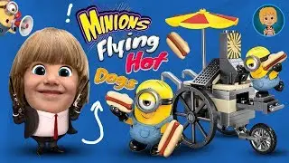 Minions Mega Bloks Despicable Hot Dogs Car Toy Playset (Gertit ToysReview)