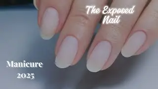 The Exposed Nail  Manicure 💅 Маникюр / Голые Ногти КомбиМаникюр