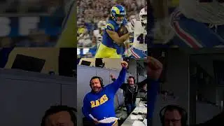 Spanish radio call never disappoints 📻 Llamada de la radio nunca defrauda #rams #espa&ntilde;ol #shorts