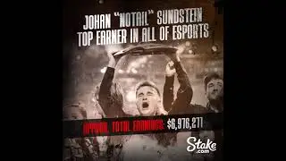 JOHAN ''NOTAIL'' SUNDSTEIN TOP EARNER IN ALL OF #ESPORTS || APPROX.TOTAL EARNINGS:$6,976,271 #Shorts