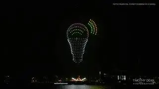 Canberra Australia Day Drone Show 2025 8K