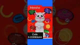 #playing Tom for kids from meesho 🥰#kids toys from meesho #5star products #cat#viral cat