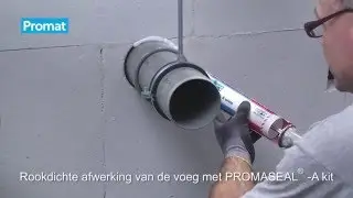 Montage - Kunststof leiding met mof (110 mm) en PROMASTOP&reg;-FC6