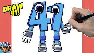 How to Draw 41 (Steal a Brainrot) (Roblox) (CDT)