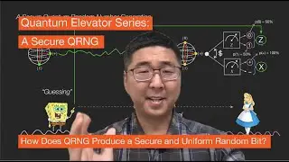 An Elevator Talk on a Secure Quantum Random Number Generation (QRNG)