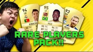 FIFA 17 RARE PLAYERS PACK OPENING / ULTIMATE FUTDRAFT !!!