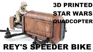 Star Wars Flying Rey's Speeder Bike RC quadcopter