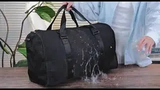 Srime 2-in-1 Garment Duffle Bag, Heavy-duty, Travel with Multiple Compartments for 3-5 Day Trips.