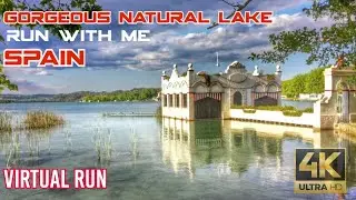 Virtual Run | Banyoles Lake | Spain | Treadmill Workout #054