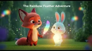 &ldquo;A joyful bird spirit flying in a magical forest, adventure.....