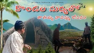 కొండల మధ్యలో తాతయ్య నానమ్మ జీవనం/tribals living lifestyle #kotiatribalculture