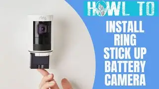 How to Install Ring Stick Up Camera Battery 3rd Generation