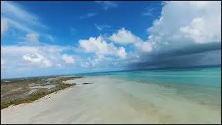 Cinematic Drone Footage, DJI FPV - South Beach Nassau, The Bahamas