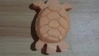 TURTLE SCALPTURE USING PERLA[ RITCHEL DIALDE