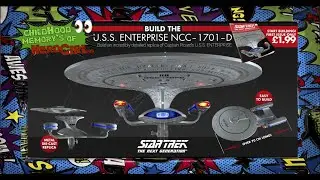 Star Trek - BUILD - STAR TREK U.S.S ENTERPRISE - Modell bau + Poster