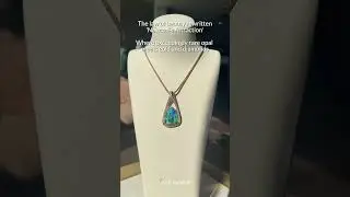 The law of beauty, rewritten. ✨ #opal #australianopal #opalpendant #gemstonejewelry