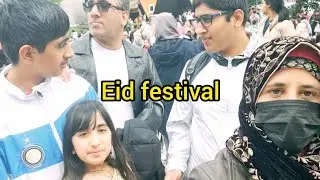 London biggest Eid festival 2022 in Westfield with Nadia's family