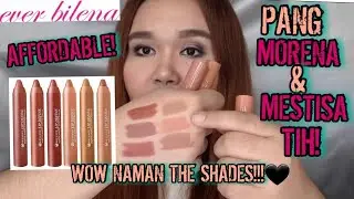 Ever Bilena Matte Matic Lipstick 🖤 Pang MORENA at MESTISA teh! MapapaWOW ka nalang 😍| JDA 💋