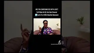 STOP CONFUSING SEX WITH LOVE