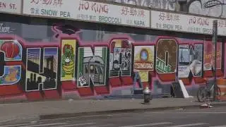Greetings Tour - Large Letter Postcard Inspired Mural Tour in a RV - Street Art in NYC