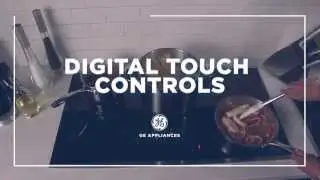 GE Appliance Electric Cooktops - Digital Touch Controls