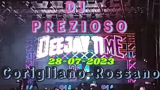 2) Dj PREZIOSO live DeejayTime dal lido Sant'Angelo di Rossano-Corigliano per un evento spettacolare