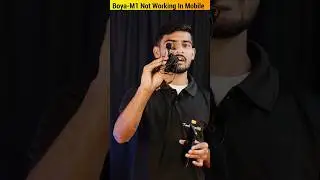 Boya-M1 Not Working in Mobile || Boya Mic Problem Solved #techstarrb#boyamicnotworking #technology