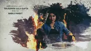 Mirzapur Intro Recreated in After Effects | Cinematic Motion Graphics | FREE CC