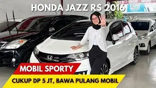JAZZ RS 2016 MATIC‼️ SI HATCHBACK SPORTY, IRIT, SIAP GAS🔥 #sumberutamamobil #jazz 